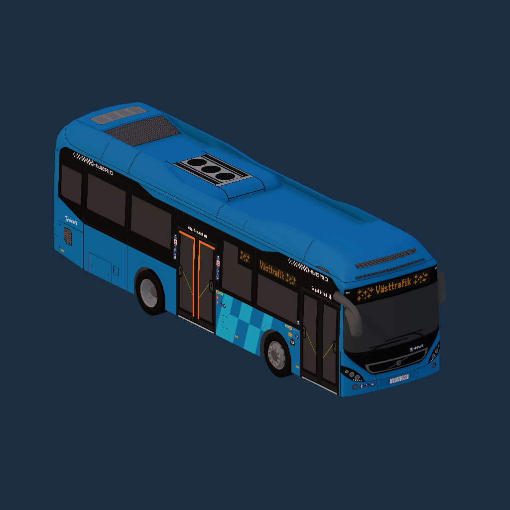 Västtrafik - V7900 Hybrid 10.6m