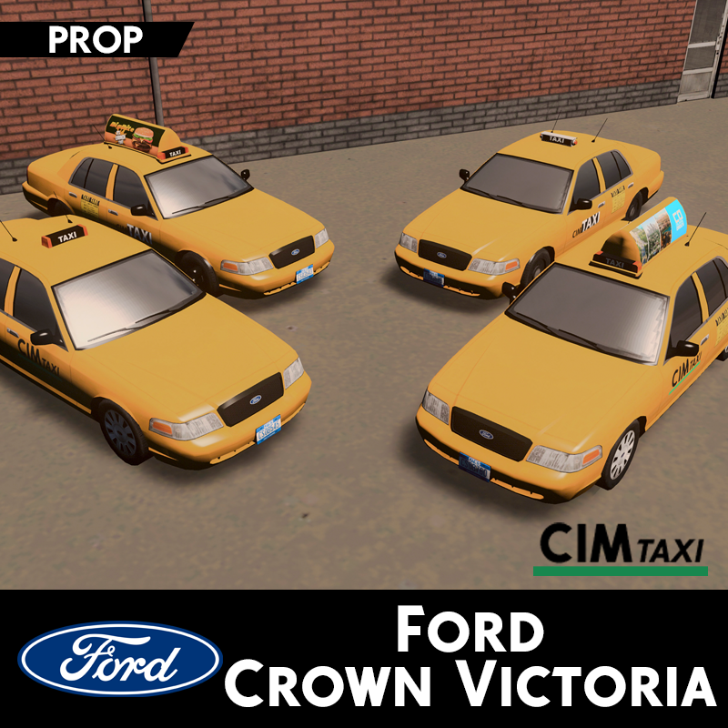 CimTaxi - 2003-08 Ford Crown Victoria (Prop)
