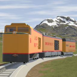 Union Pacific Coal Burning GTEL 80