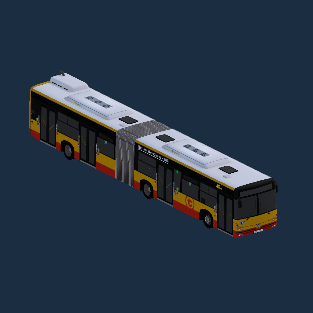 Solbus SM18 LNG MZA Warszawa z 2014r.