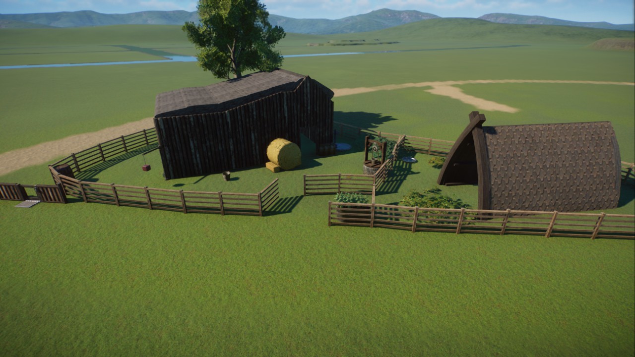 Small peasant's property  2 habi