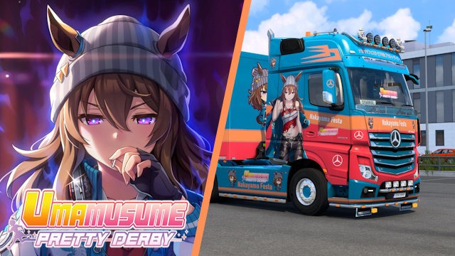 Mercedes Actros MP4 Nakayama Festa - Uma Musume: Pretty Derby [Combo Skin]