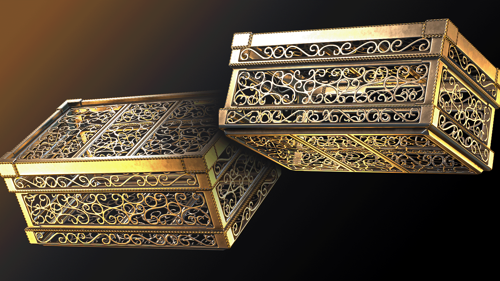 Wrought Iron Large Box screenshot 1