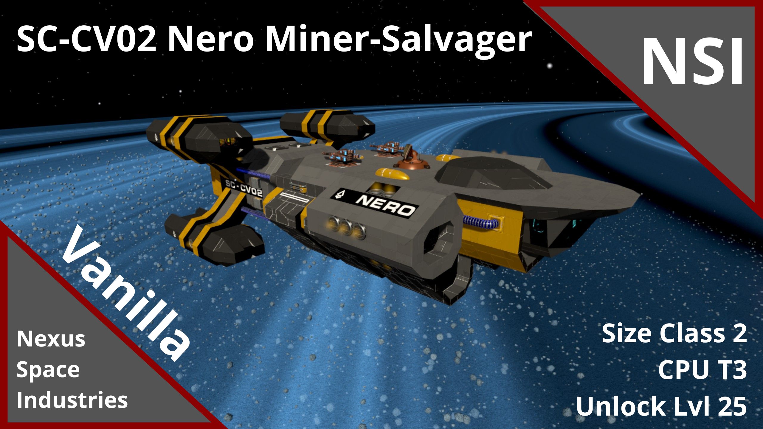 SC-CV02 Nero Miner-Salvager (Vanilla)