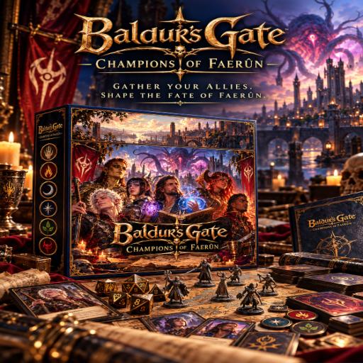 Baldur's gate : the boardgame preview
