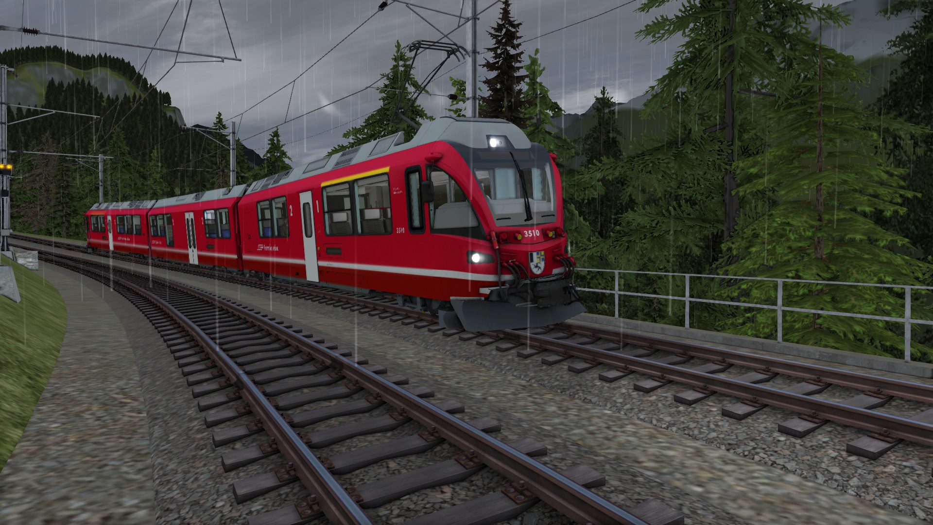 [HS]-Train 4609: 0643 St Moritz to Tirano
