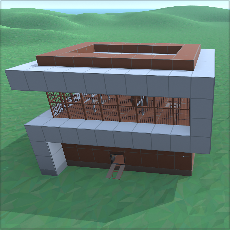 Small Modern House CG