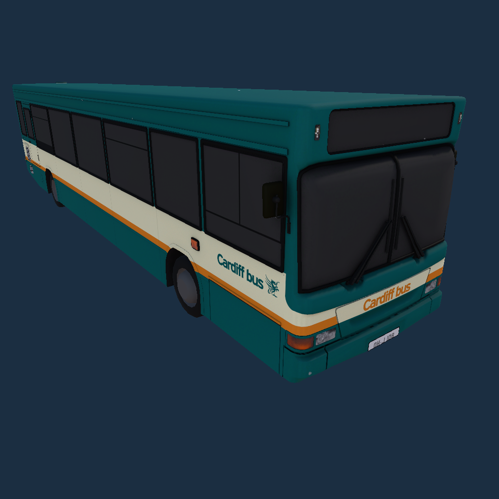 Cardiff Bus Dennis Dart SLF
