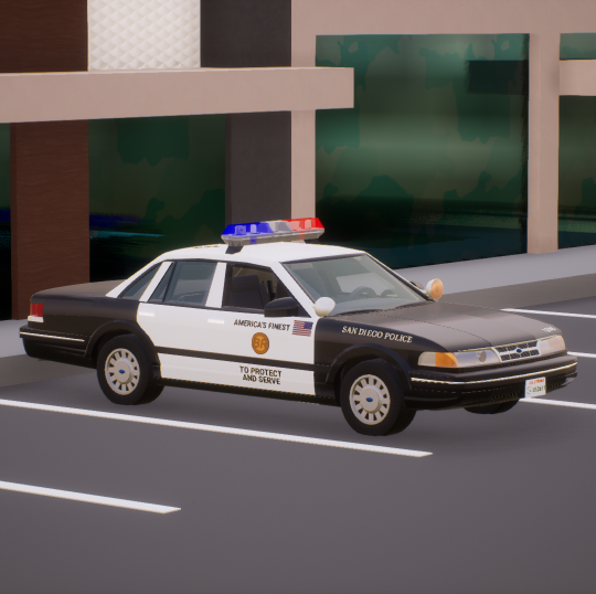 Ford Crown Victoria Police Interceptor | SDPD | San Diego Police Department