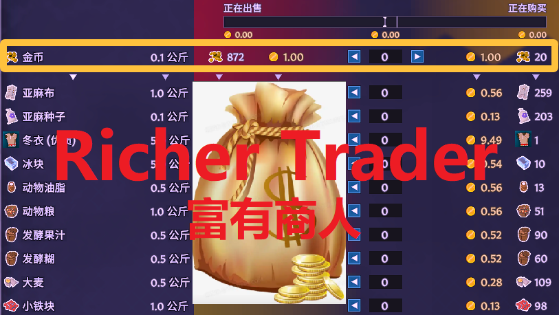 更有钱的商人 Richer Trader