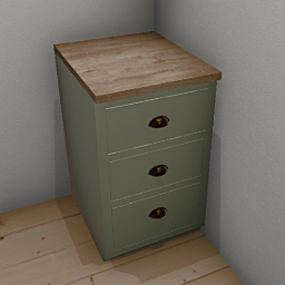 Rosemary Kitchen drawer 50 cm - Sage green