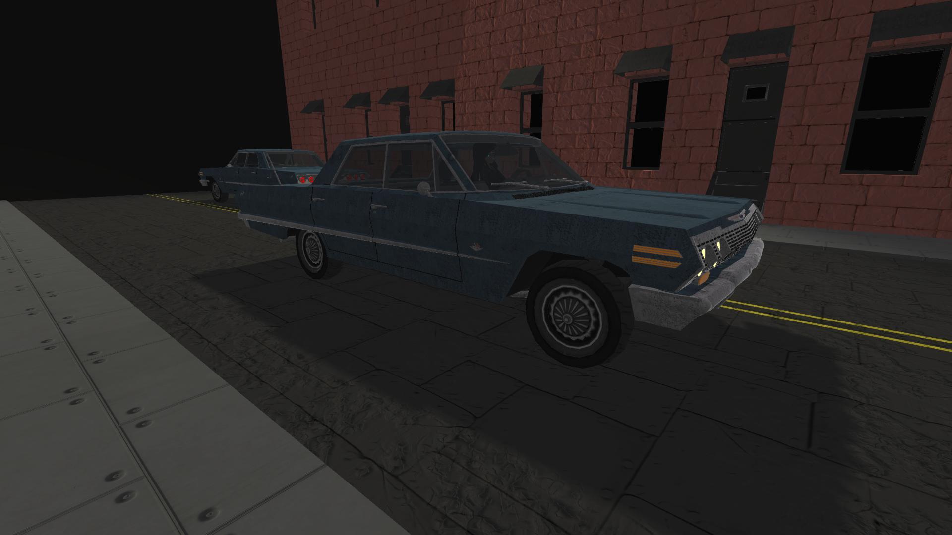 Realistic size 1963 Chevrolet Impala