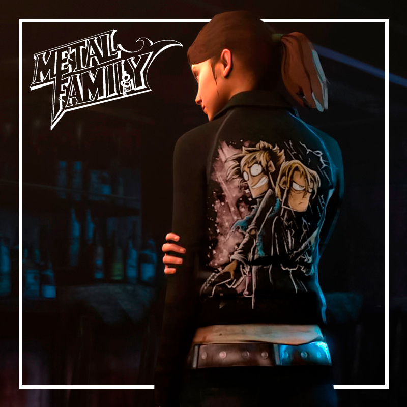 [Metal Family] Себастиан/Глэм принт | Sebastian/Glam print