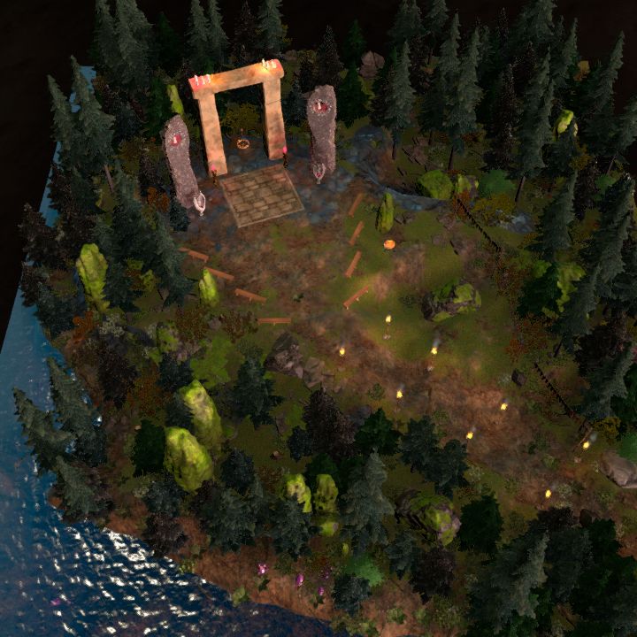 Forest Wedding Site