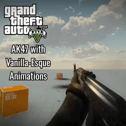 [GTA V] AK47 on Vanilla-Esque Animations