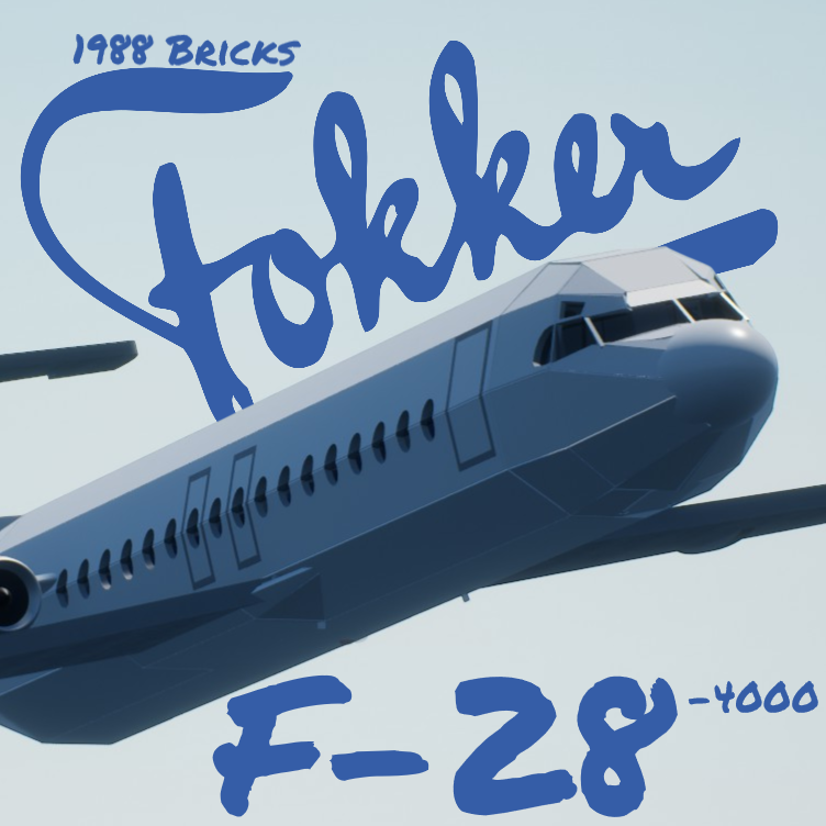 Fokker F28-4000 Fellowship (By Tigershark)