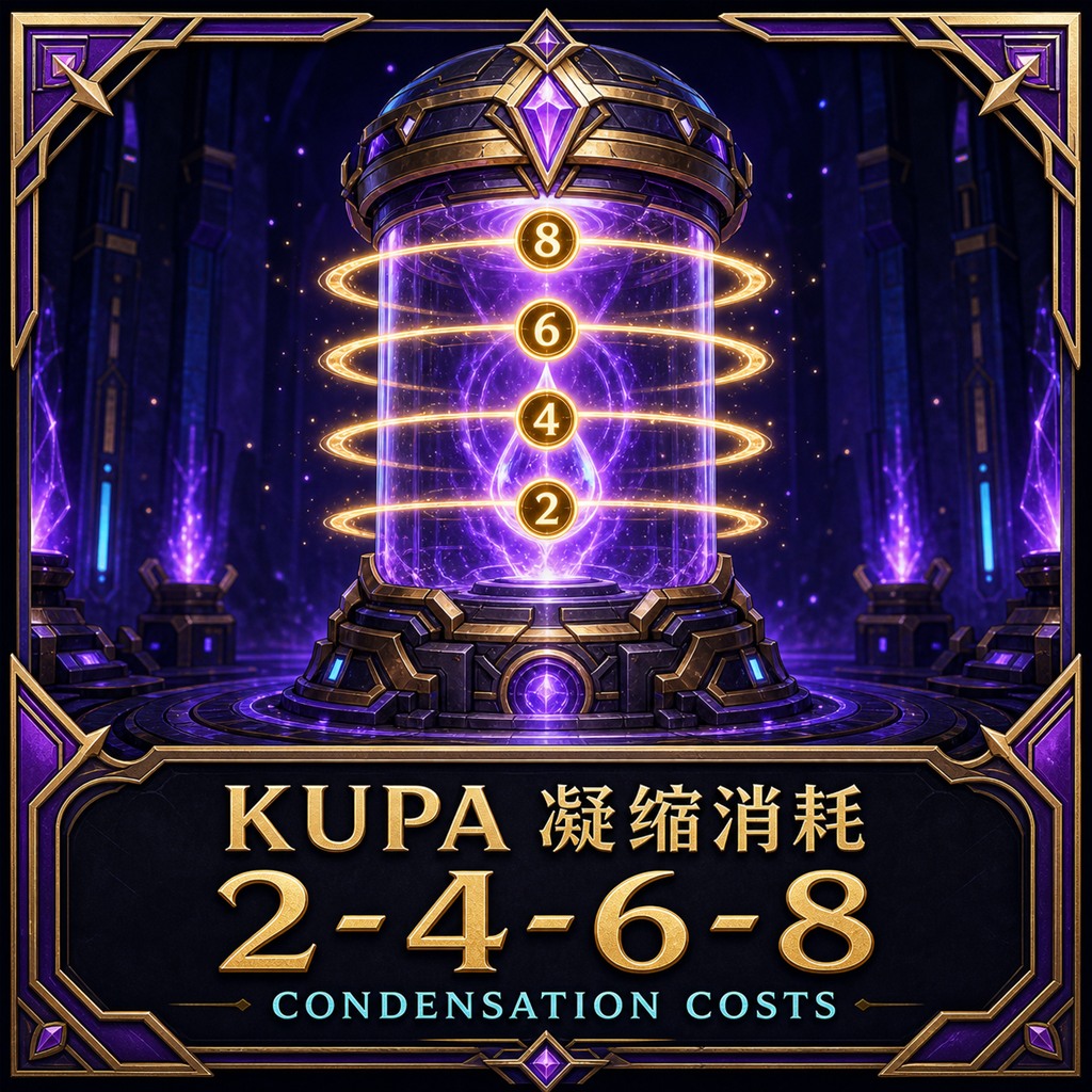 KUPA 凝缩消耗 2-4-6-8 | KUPA Condensation 2-4-6-8