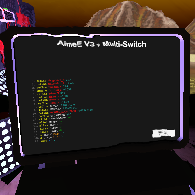 AimeE V3.6 + Multi-Switch preview
