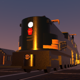 Pennsylvania Railroad GG1 4877 - Brunswick Green remastered slower 