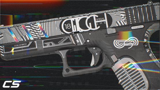 G-18 | SPIRAL GLITCH (Iridescent)