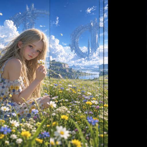 Flower Girl Bookmark preview