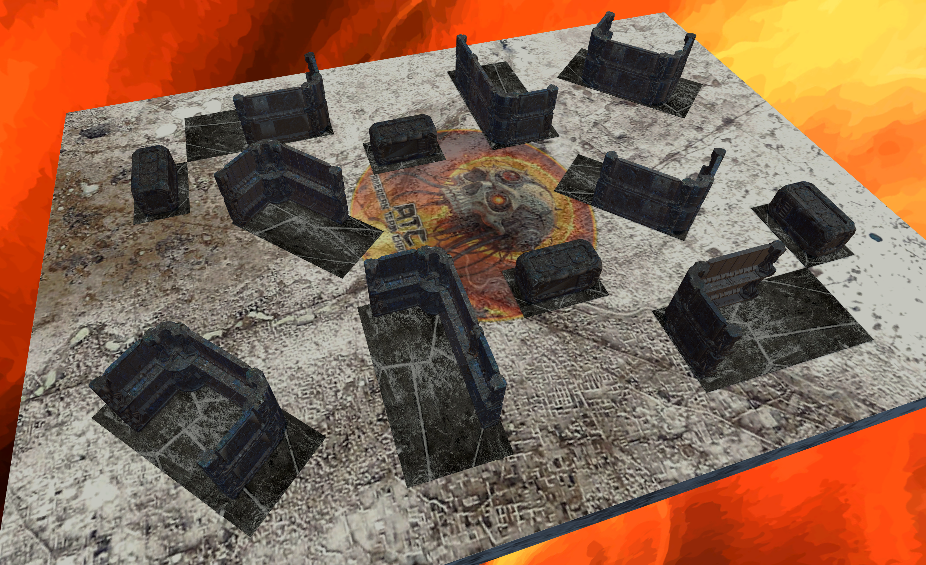 ATC Layout 6 | Warhammer 40k CA2025 Terrain