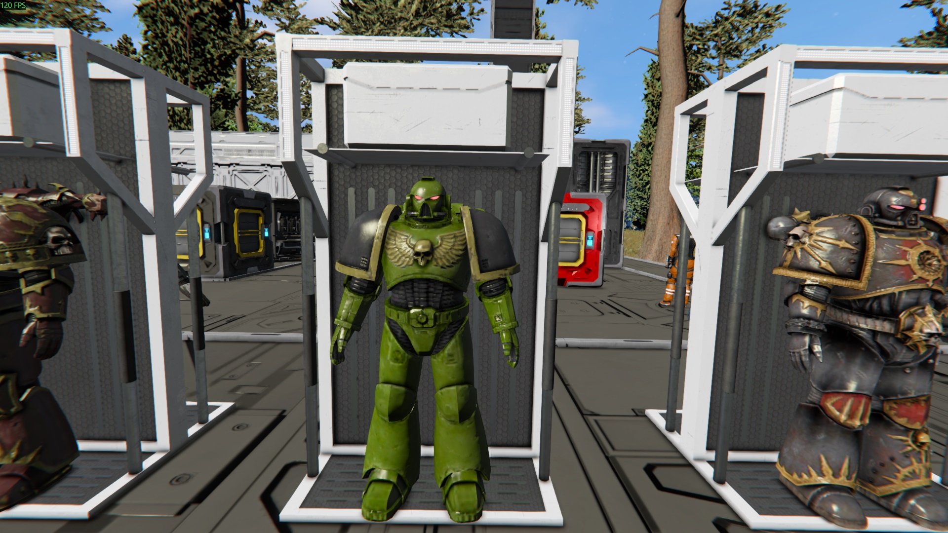 Warhammer 40k Salamander Swappable suit
