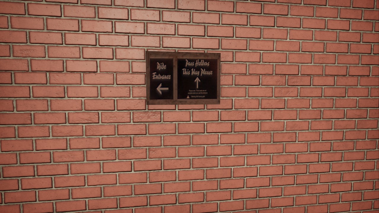 KPR - Ride Entrance Sign