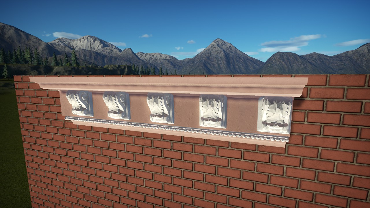 KPR - Cornice 2 (Part Recolourable)