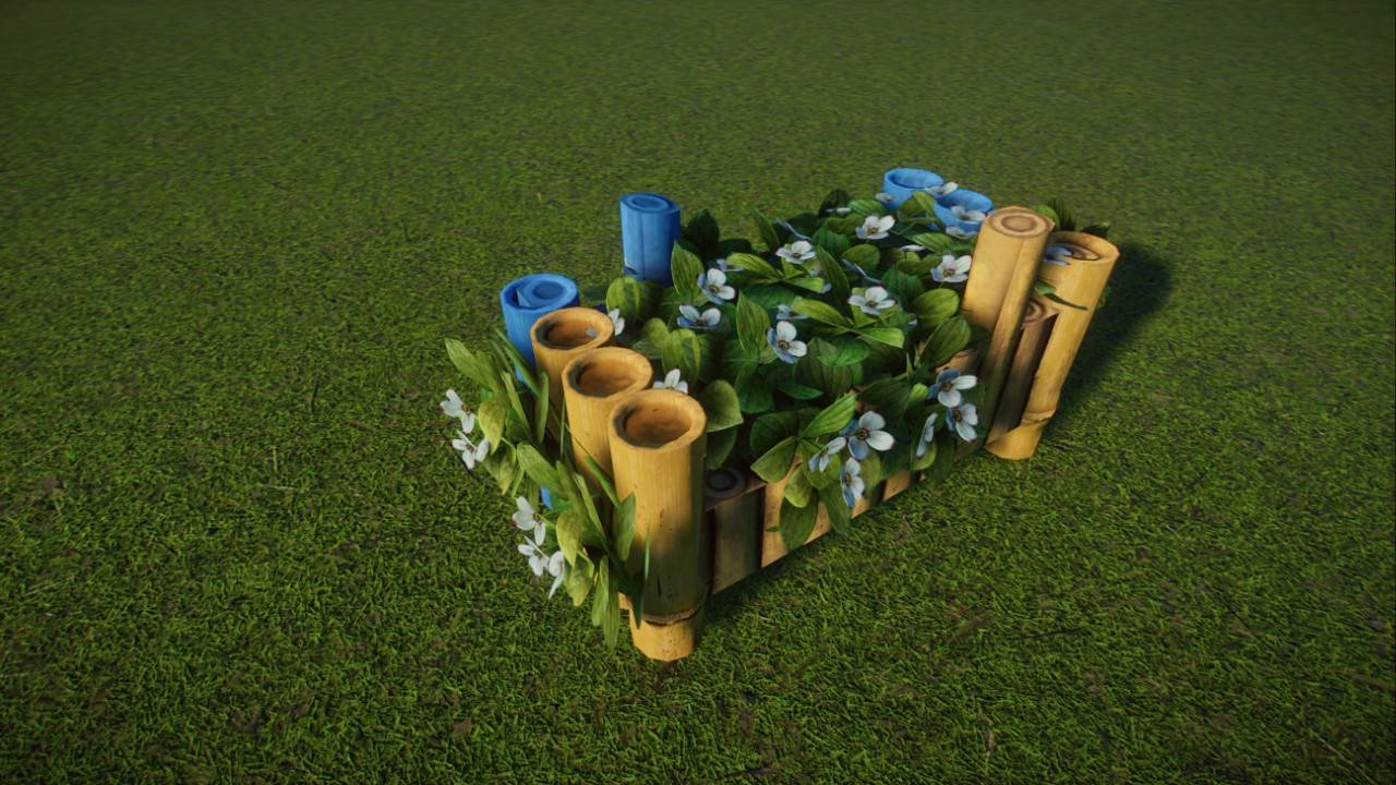 Summer Flower Bed