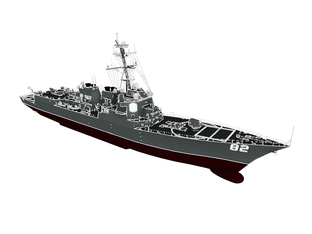 Kevins Arleigh Burke-class destroyer (阿利伯克级) preview