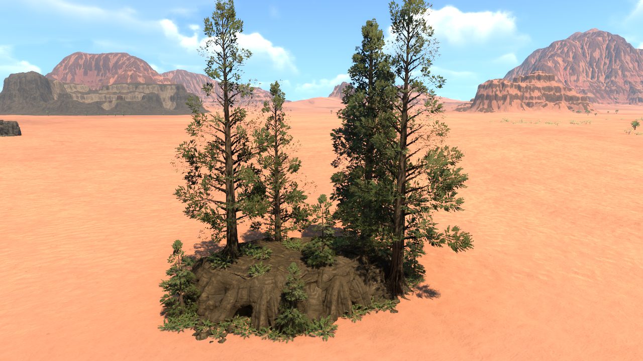 Wetland paleo cluster