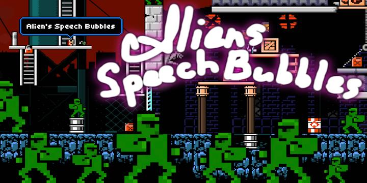 Alien's Speech Bubbles