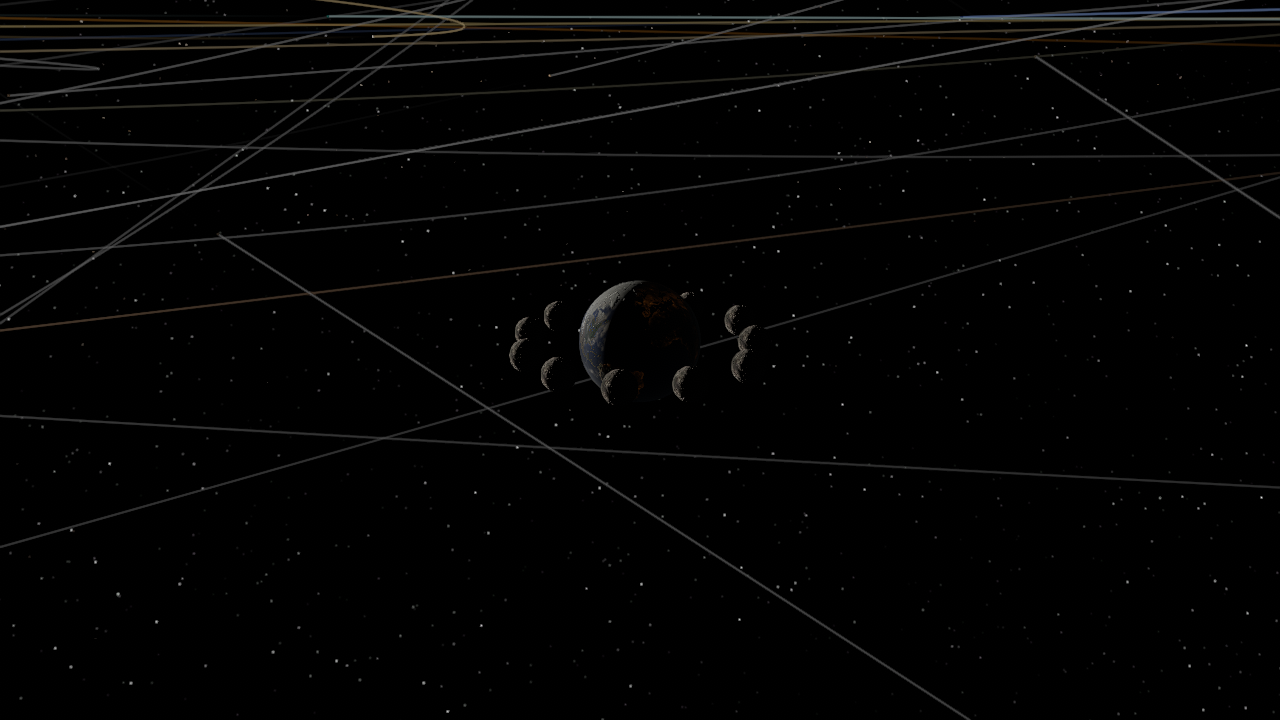 moons attacking earth