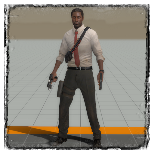 Louis - Fixed Clothes v2 w/ Hair and Bandolier