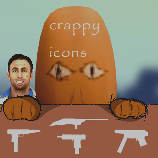 Unoffical crappy weapons icon pack preview