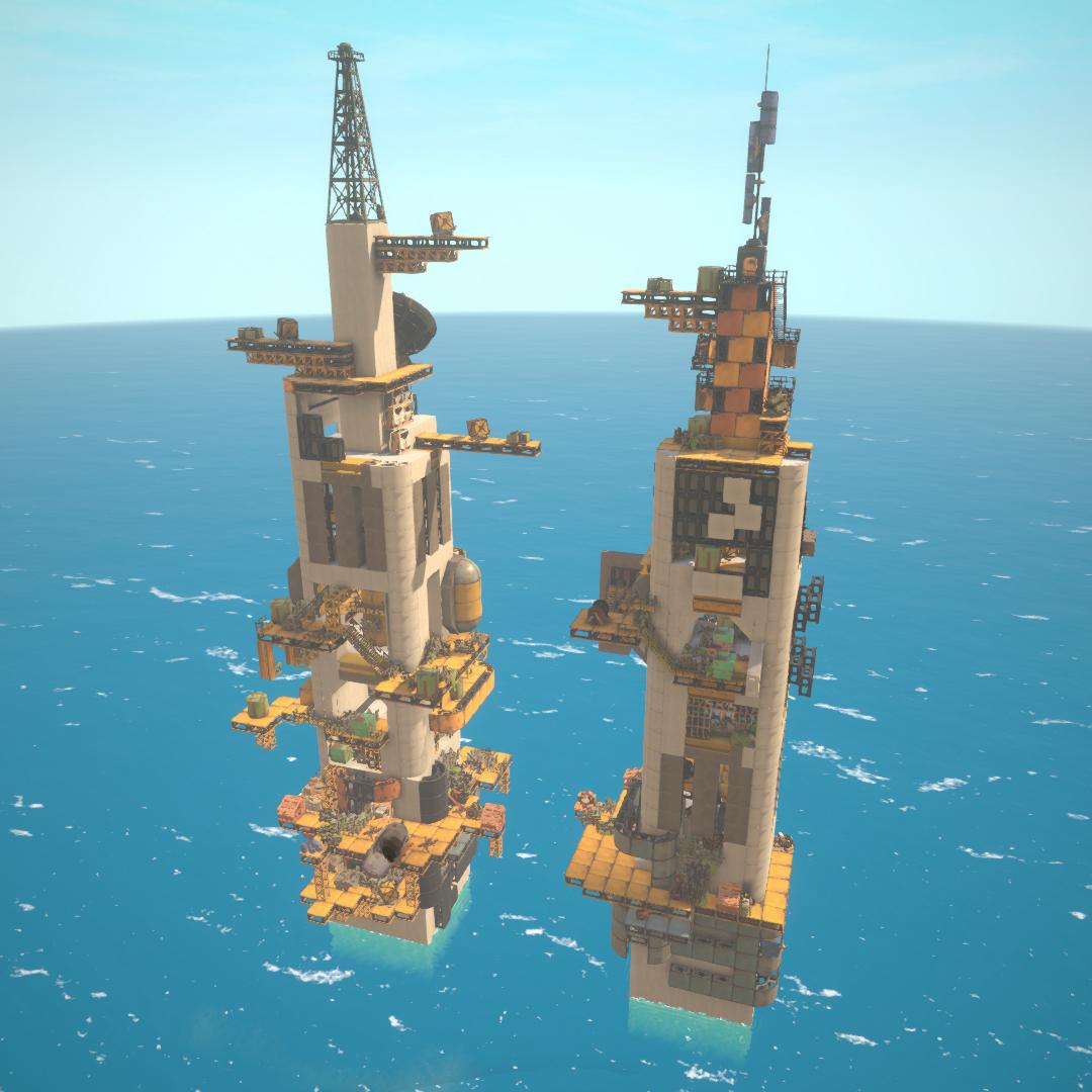 Twin OLD Cyber-Tower