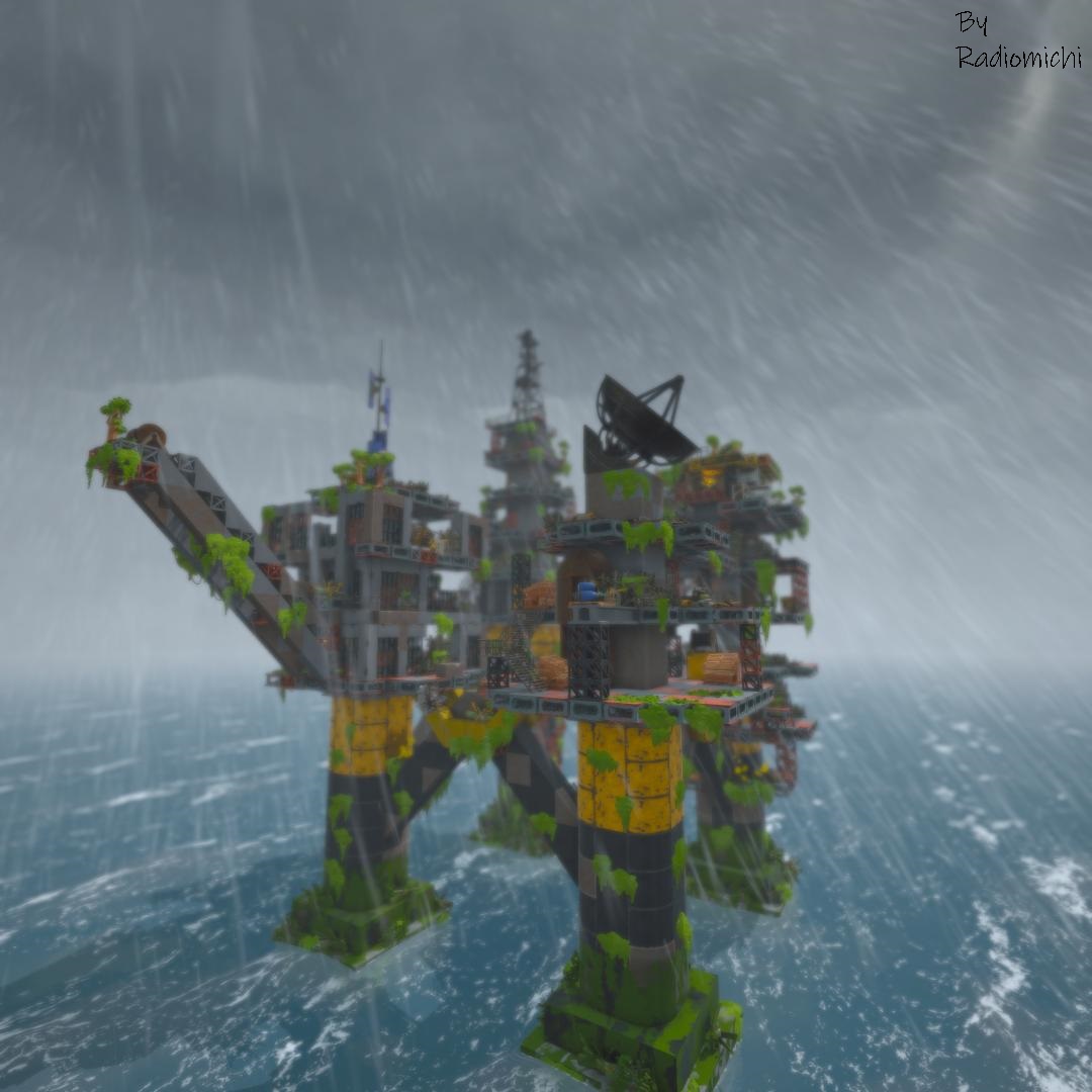 Abandoned Oil Platform
