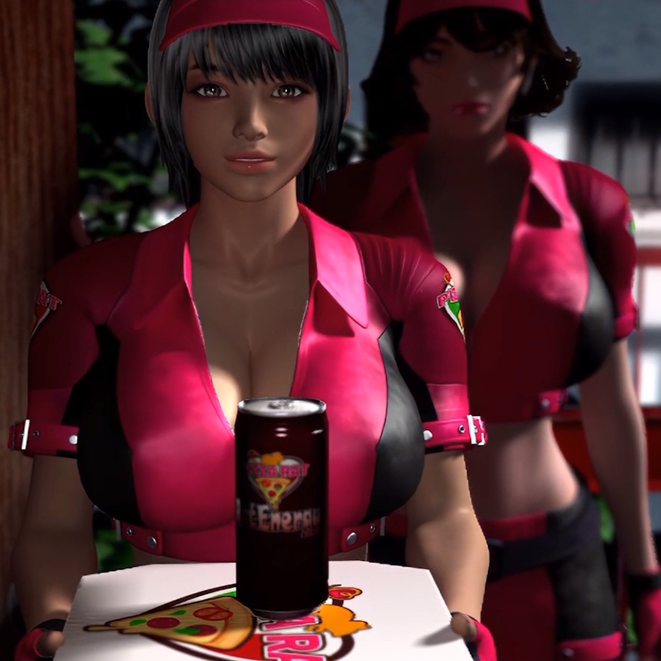 [Umemaro 3D] PIZZA配達淫 2