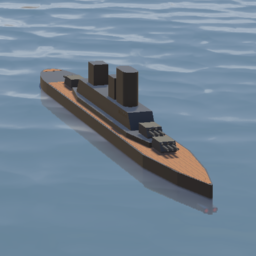 Mini USS Iowa