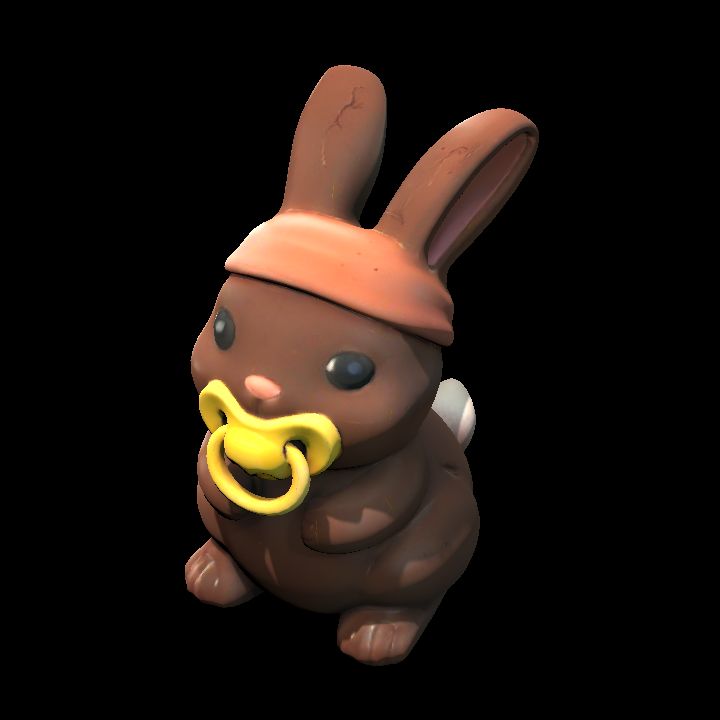 Hollow Chocolate Bunny baby