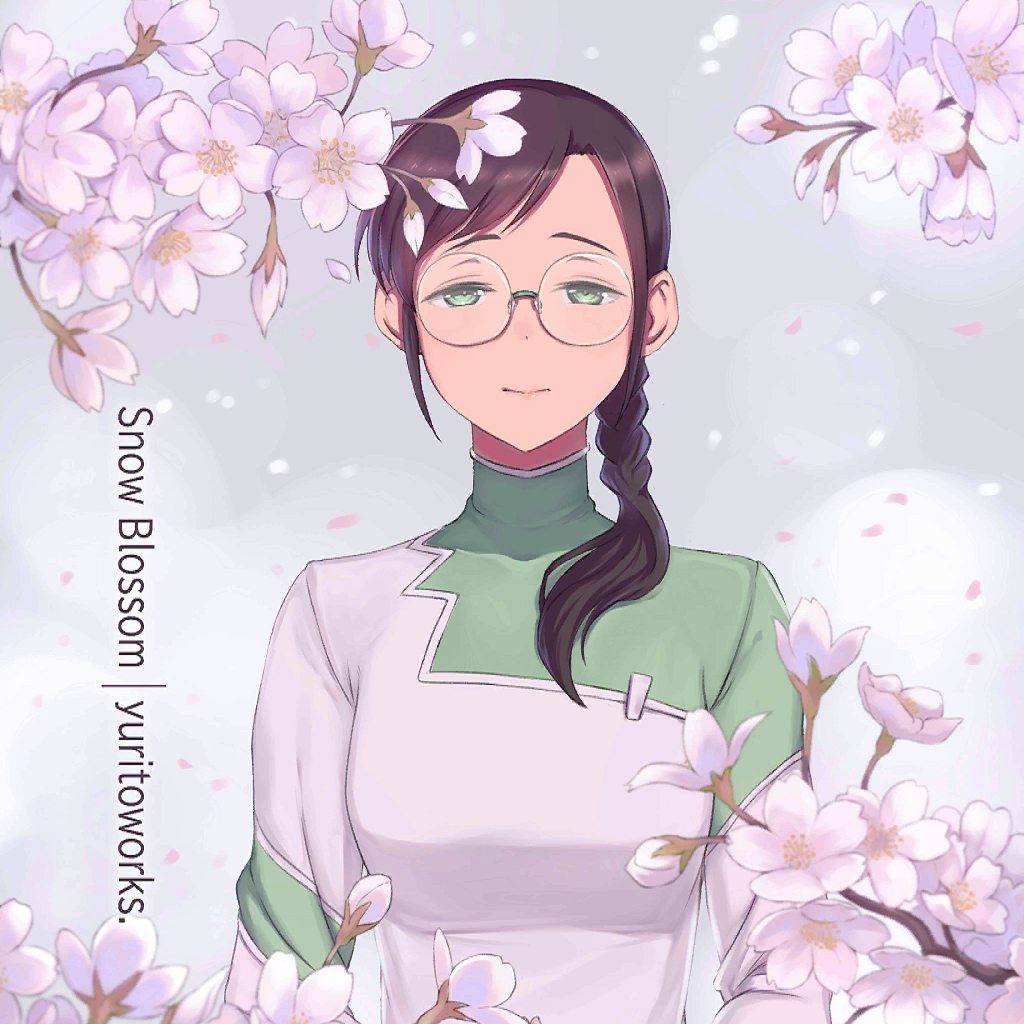 Snow Blossom - yuritoworks