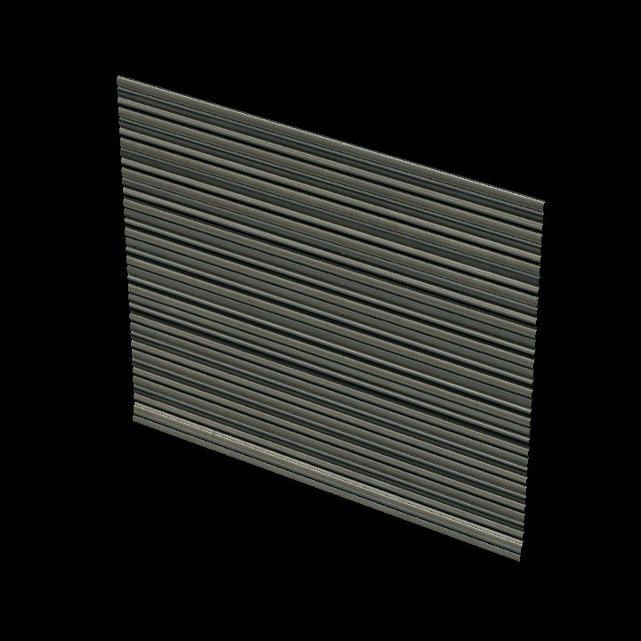 Corrugated wall 2x1 #1