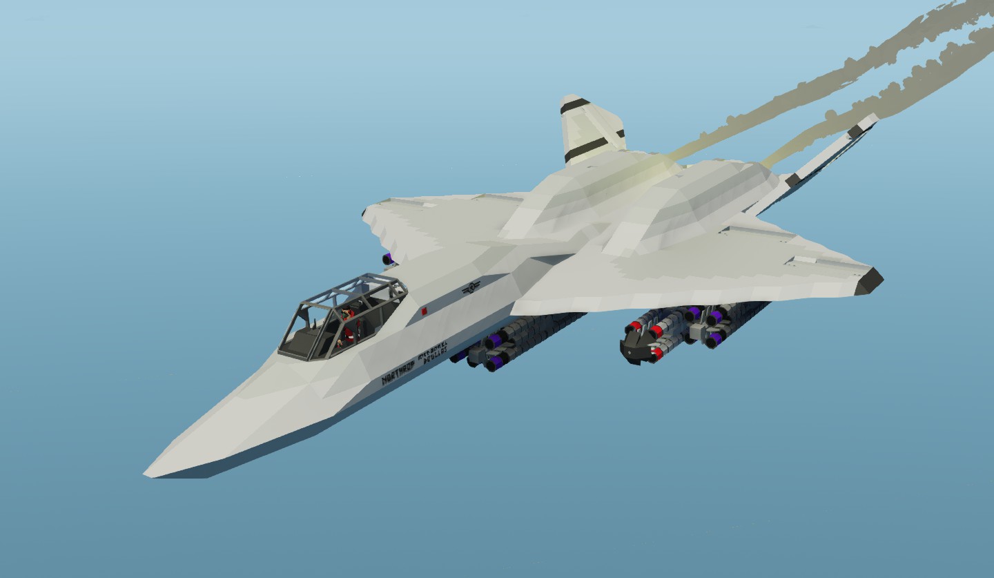 Steam Workshop::YF-23 PAV-2 Gray Ghost / 5th gen Fighter [v1.02]