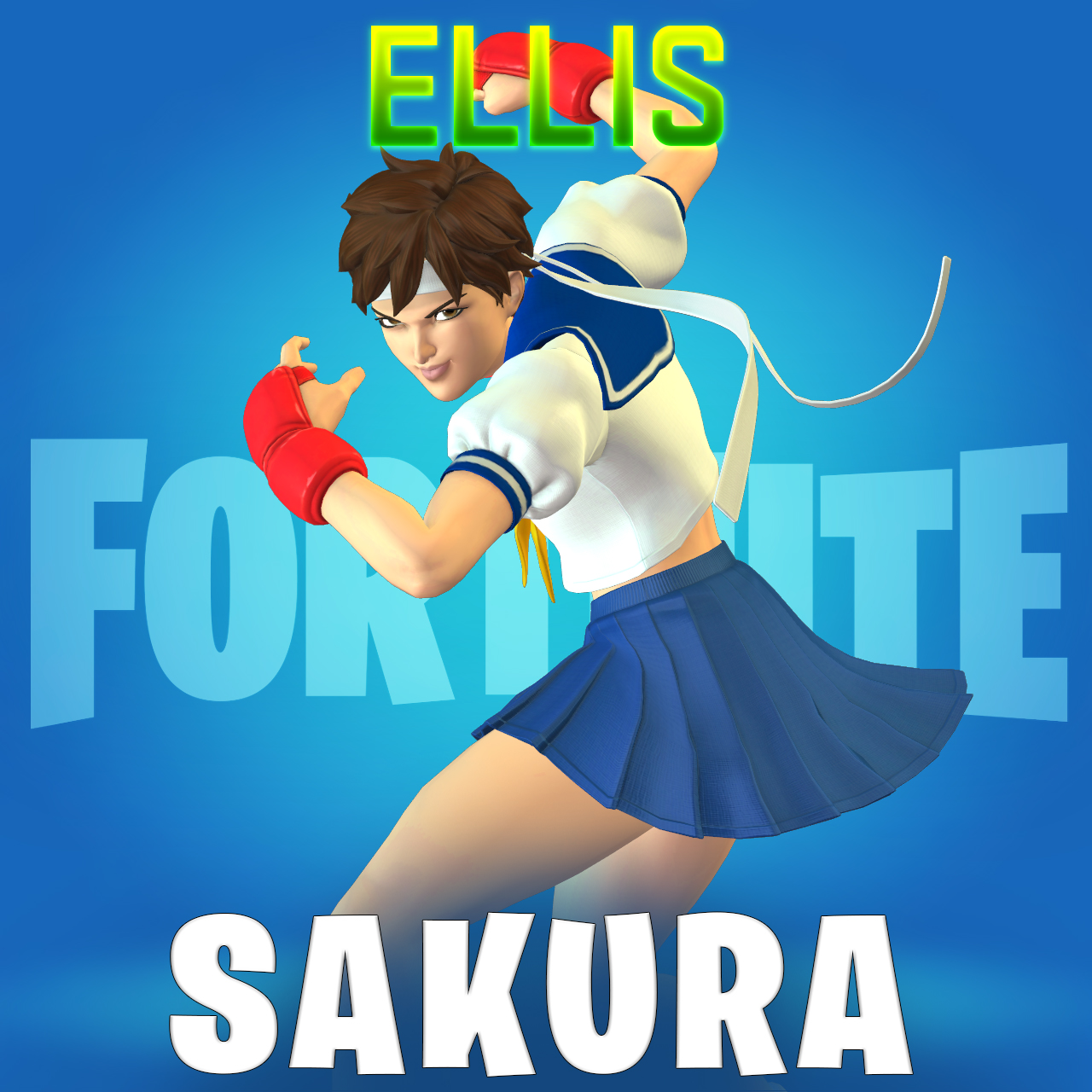 [COMM] Fortnite: Sakura - Ellis
