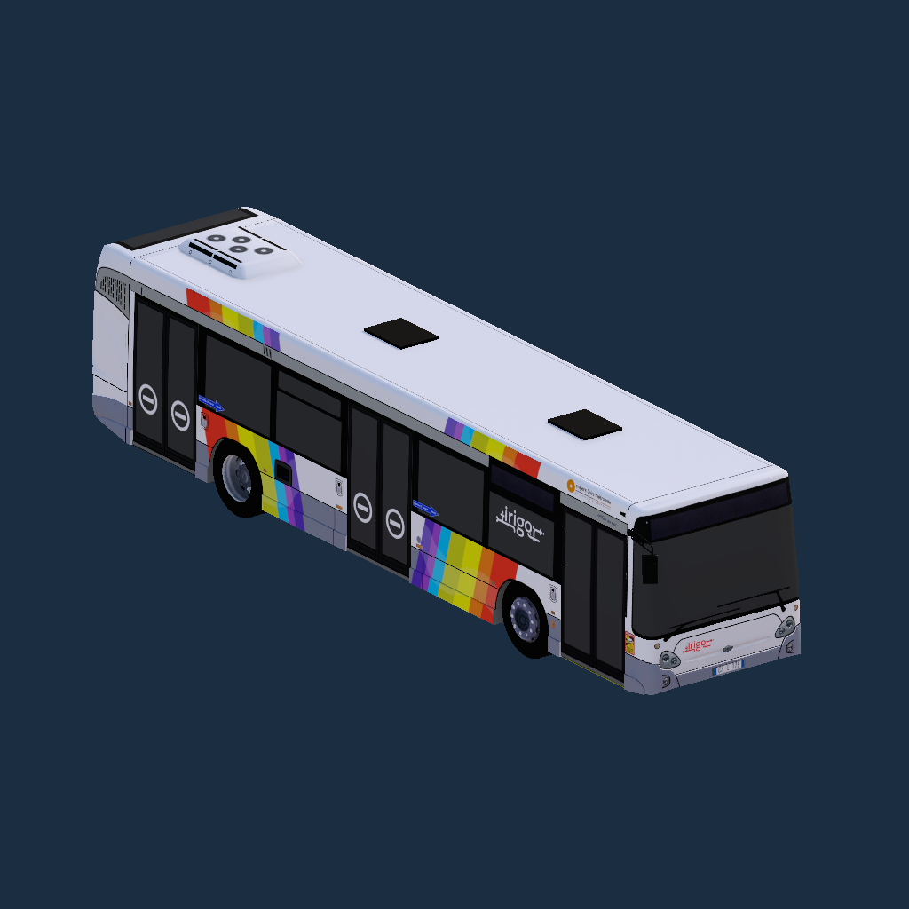 Heuliez GX327 - Irigo Ratp Dev + Angles Morts