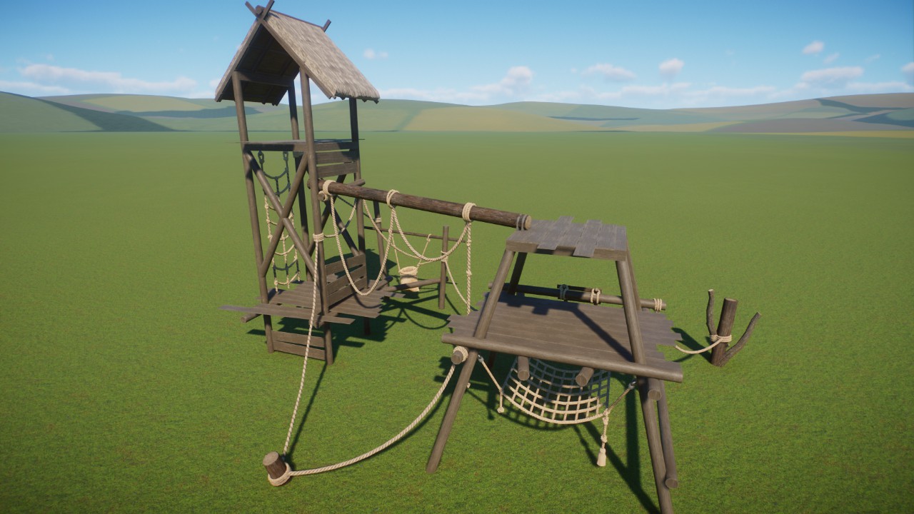 Primate Climbing Frame 2
