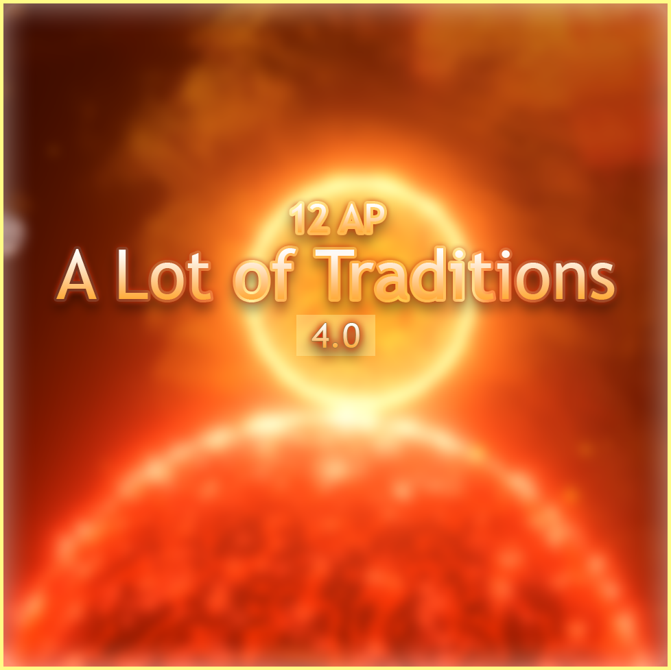 A Lot of Traditions - 12 Traditions & Ascensions STNC Patch