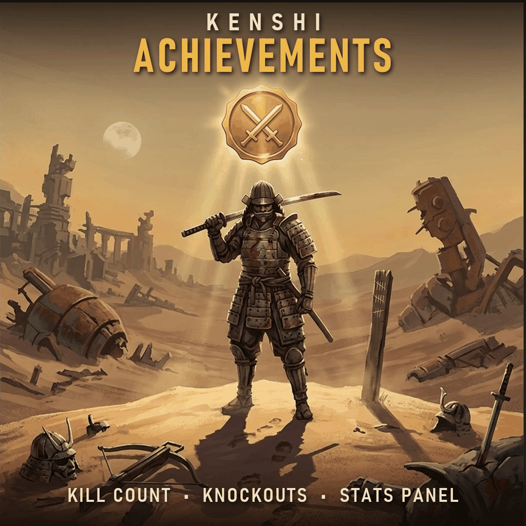 Kenshi Achievements - Kill Count & Achievements (RE_Kenshi)