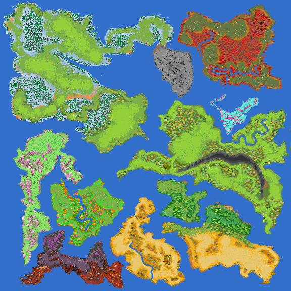 Holthornas | 10 Landmasses